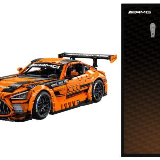 C64008W+DPF Mercedes AMG GT3 Rennwagen 1:8 mit Display-Rahmen