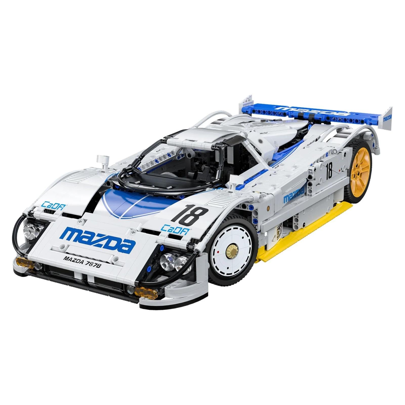 C63007W Mazda 787B Rennwagen-Modellbausatz im Maßstab 1:10 1797 Teile 3 C63007W Mazda 787B Rennwagen-Modellbausatz im Maßstab 1:10 1797 Teile – Bild 3