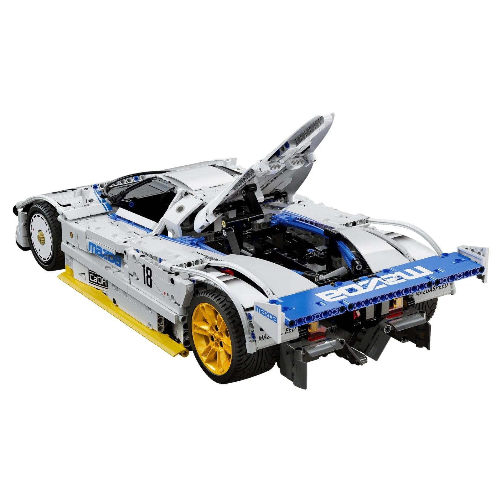 C63007W Mazda 787B Rennwagen-Modellbausatz im Maßstab 1:10 1797 Teile 4 C63007W Mazda 787B Rennwagen-Modellbausatz im Maßstab 1:10 1797 Teile – Bild 4