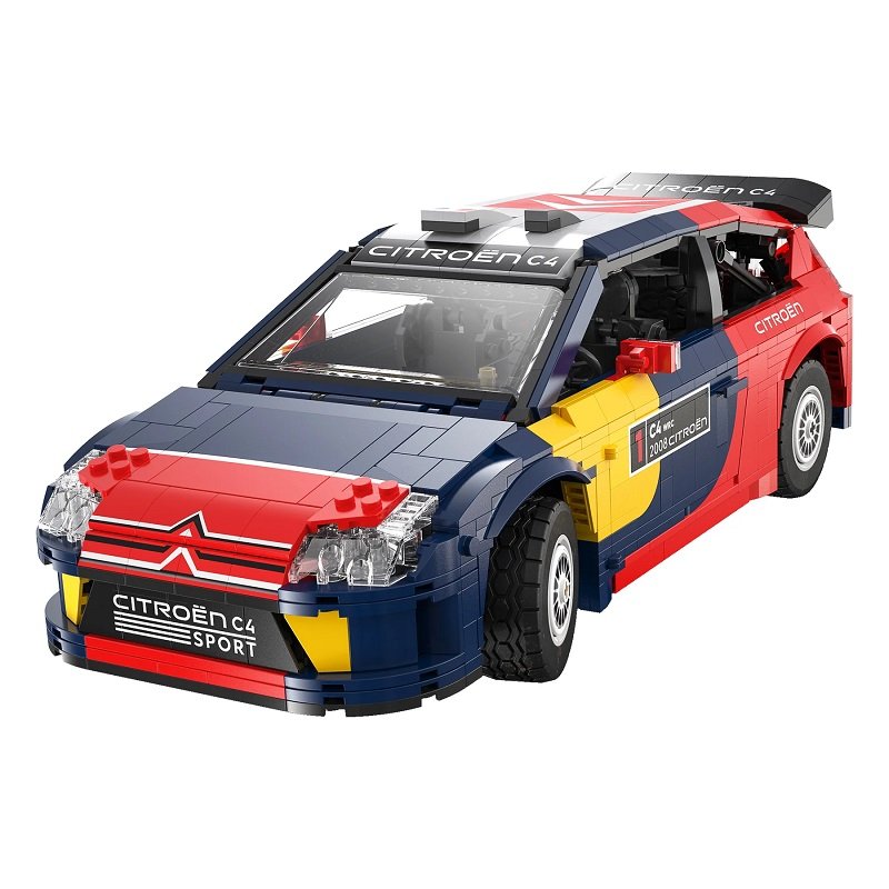 C62005W Citroën C4 WRC Rally Auto 2008 im Maßstab 1:12 1509 Teile 2 C62005W Citroën C4 WRC Rally Auto 2008 im Maßstab 1:12 1509 Teile – Bild 2