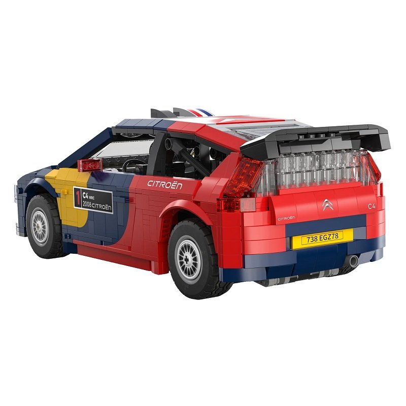 C62005W Citroën C4 WRC Rally Auto 2008 im Maßstab 1:12 1509 Teile 5 C62005W Citroën C4 WRC Rally Auto 2008 im Maßstab 1:12 1509 Teile – Bild 5