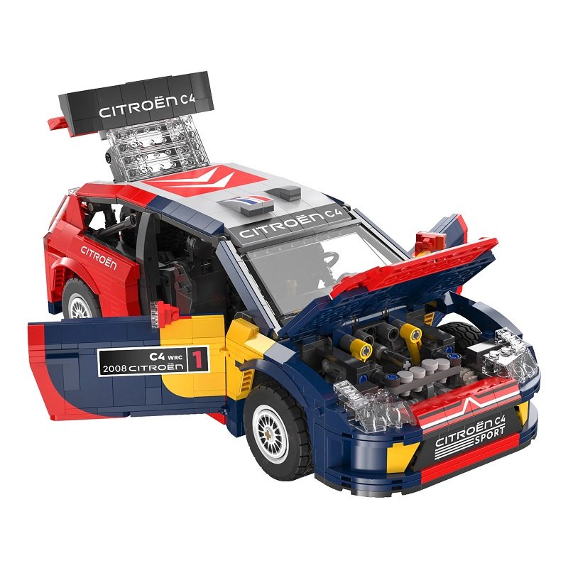 C62005W Citroën C4 WRC Rally Auto 2008 im Maßstab 1:12 1509 Teile 6 C62005W Citroën C4 WRC Rally Auto 2008 im Maßstab 1:12 1509 Teile – Bild 6