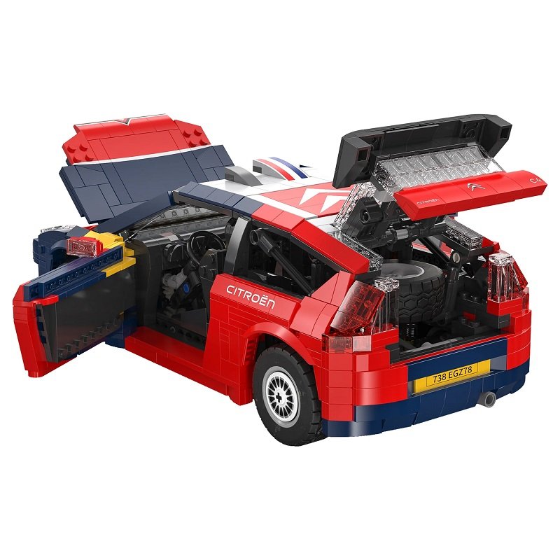 C62005W Citroën C4 WRC Rally Auto 2008 im Maßstab 1:12 1509 Teile 1 C62005W Citroën C4 WRC Rally Auto 2008 im Maßstab 1:12 1509 Teile