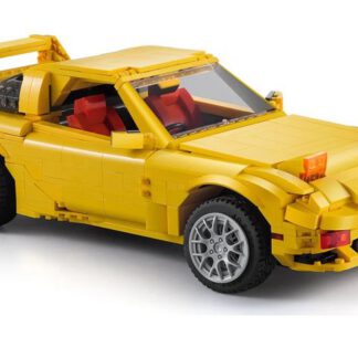 CaDa C61023W Initial-D Mazda FD3S RX-7 Modellbausatz im Maßstab 1:12 1655 Teile