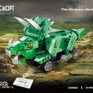 CaDA C59002W Dinosaurier Welt Triceratops 317 Teile