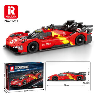 Reobrix 11041 HyperCar 499P 1370 Teile Klemmbaustein Set