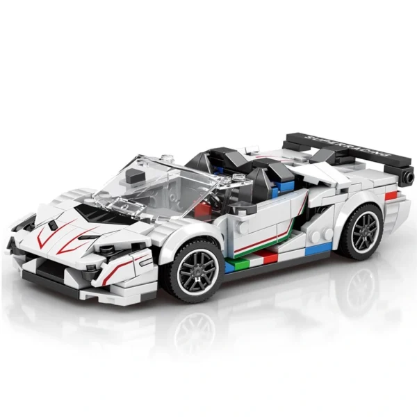 Reobrix Technologie creative No. 687 Lamborghini Aventador SVJ Klemmbaustein Set – Bild 3