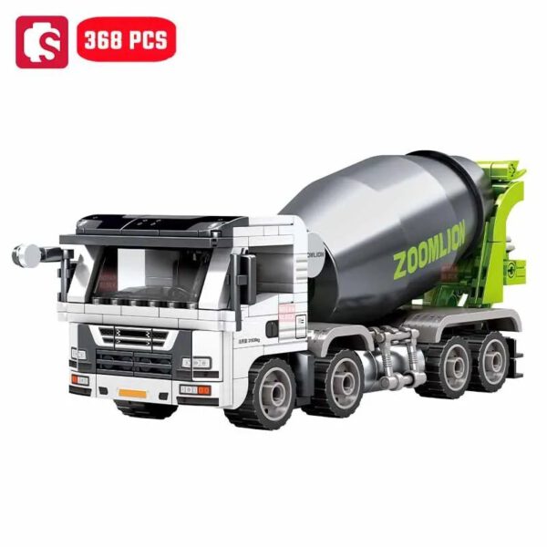 Sembo Betonmischer Klemmbaustein Set – Bild 2