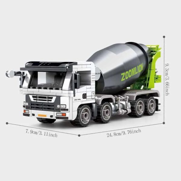 Sembo Betonmischer Klemmbaustein Set – Bild 5