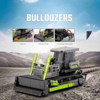 Sembo Bulldozer 705102 Klemmbaustein Set