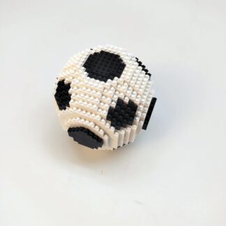 Fussball 9x9 cm Klemmbaustein Set