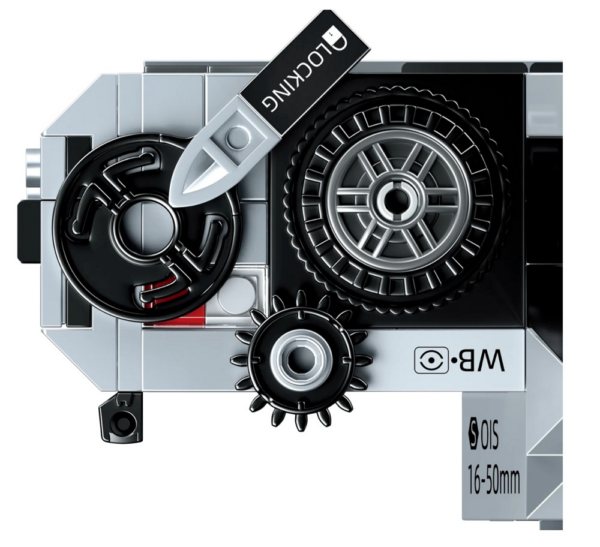 Deko Nikon Kamera FY3 LR238 Klemmbaustein Set , 405 Steine – Bild 3