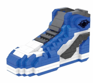 Air Super Sneaker NO. 691 (2) aus 504 Klemmbausteinen