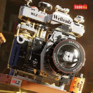 Retro Kamera Klemmbaustein Set