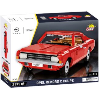 Cobi 24345 Opel Rekord C Coupé – Detailreiches Klemmbaustein Modell des legendären Mittelklasse‑Klassikers