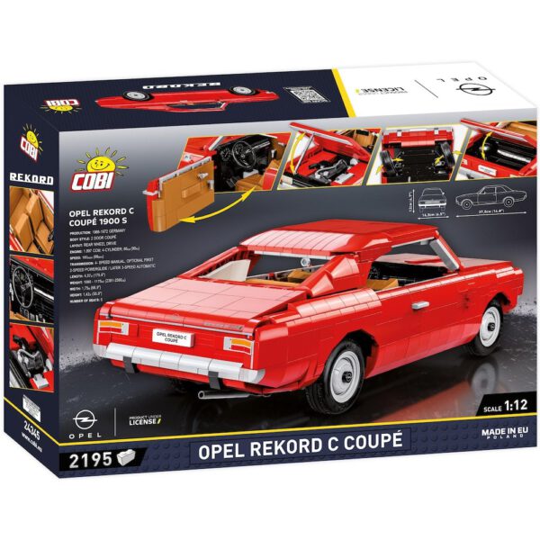 COBI Opel Rekord C Coupe 24345 – Bild 6