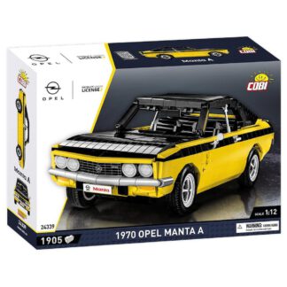 Cobi 24339 Opel Manta A (1970) – Detailreiches Klemmbaustein Modell des legendären 70er‑Jahre Coupés