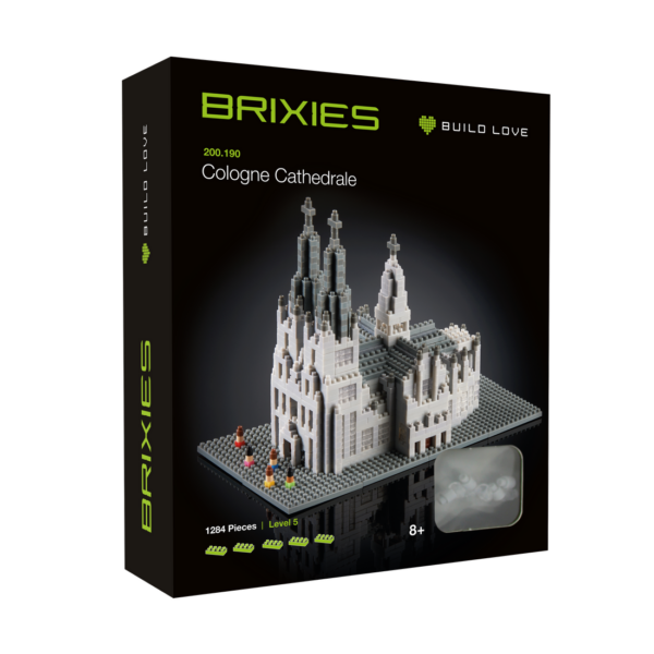 BRIXIES Kölner Dom Klemmbaustein Set