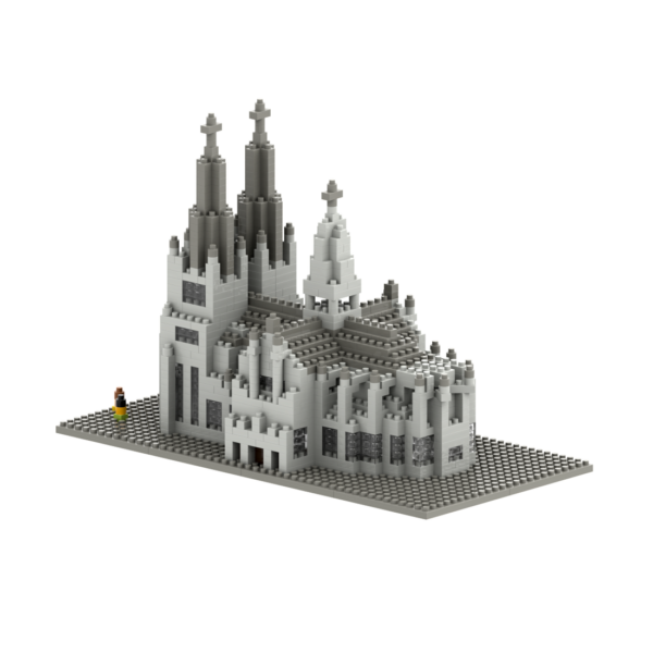 BRIXIES Kölner Dom Klemmbaustein Set – Bild 2