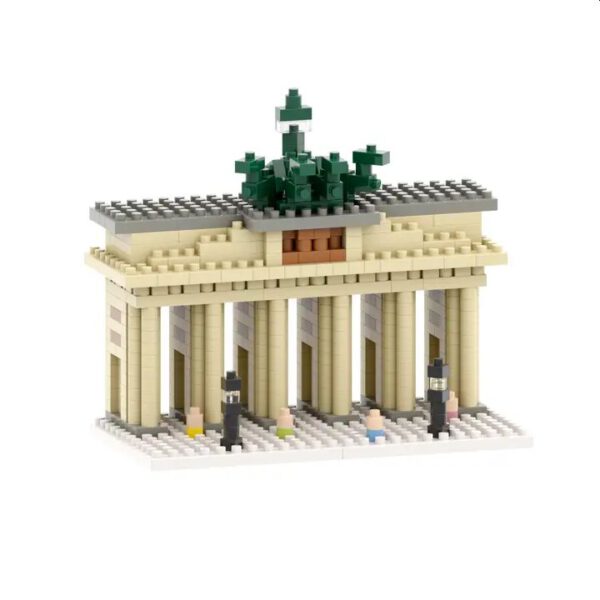 BRIXIES Brandenburger Tor Klemmbaustein Set – Bild 2