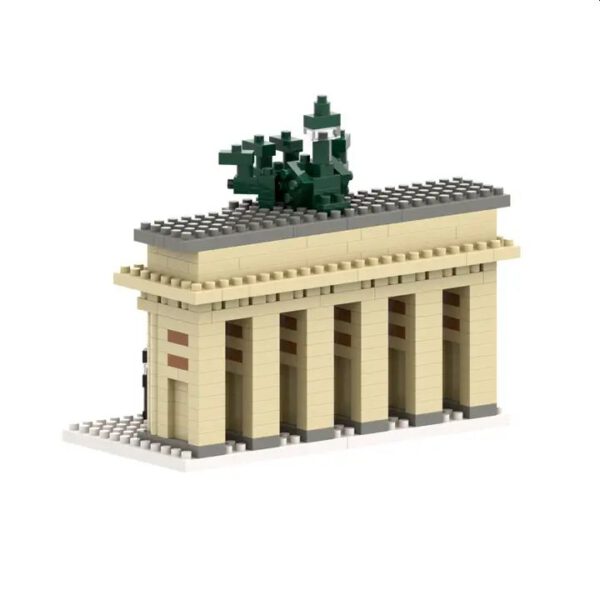 BRIXIES Brandenburger Tor Klemmbaustein Set – Bild 3
