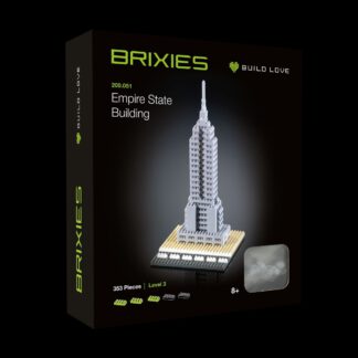 BRIXIES 200.051 Empire State Building Klemmbaustein Set