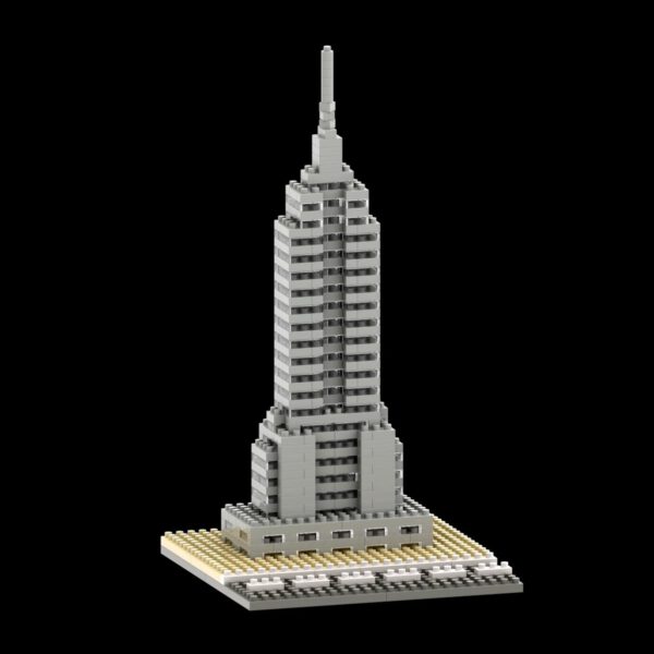 BRIXIES Empire State Building Klemmbaustein Set – Bild 2