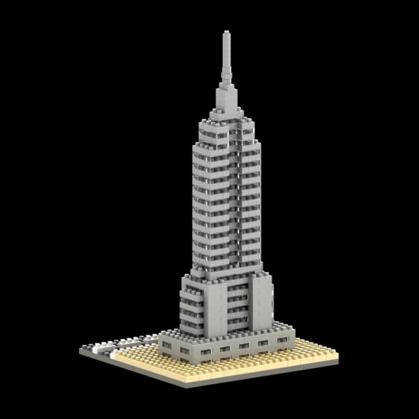 BRIXIES Empire State Building Klemmbaustein Set – Bild 3