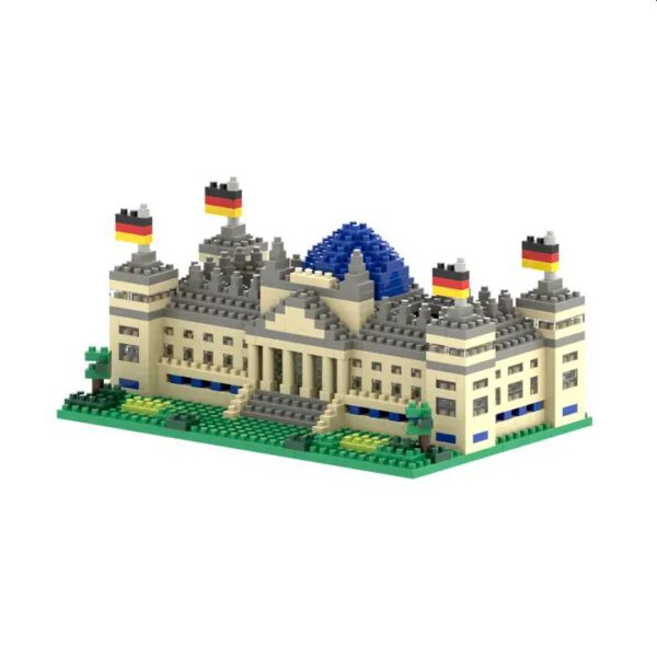 BRIXIES Reichstag Berlin Klemmbaustein Set – Bild 2