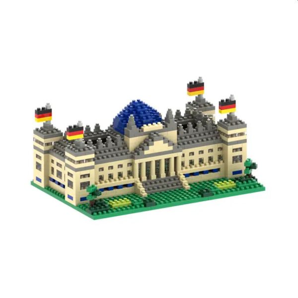 BRIXIES Reichstag Berlin Klemmbaustein Set – Bild 3