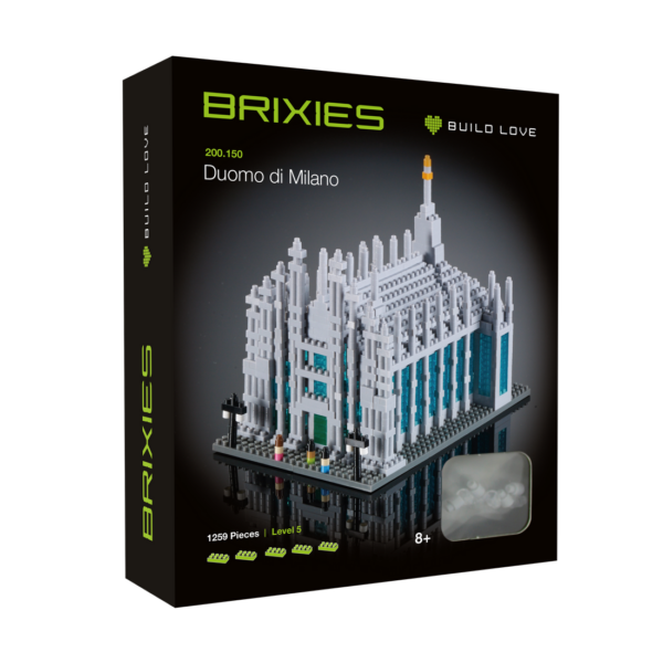 BRIXIES Duomo di Milano Klemmbaustein Set