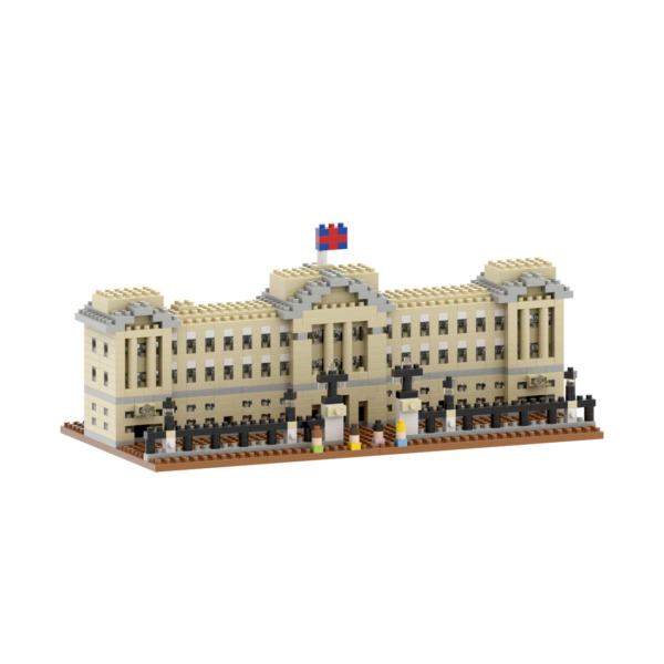 BRIXIES Buckingham Palace Klemmbaustein Set – Bild 3