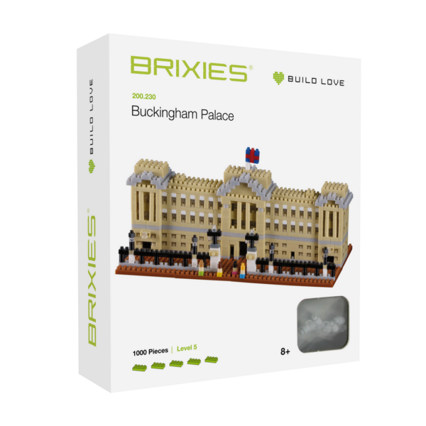 BRIXIES Buckingham Palace Klemmbaustein Set