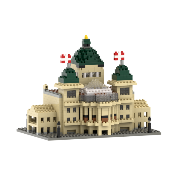 BRIXIES Bundeshaus Schweiz Klemmbaustein Set – Bild 3