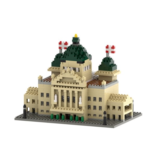 BRIXIES Bundeshaus Schweiz Klemmbaustein Set – Bild 2