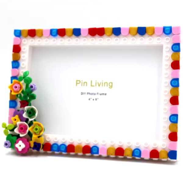 Pin Living Bilderrahmen Blumen 10x15 cm Klemmbaustein Set