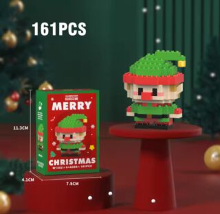 Weihnachtselfe 161-teilig Klemmbaustein Set