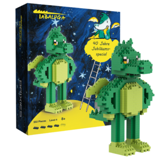 BRIXIES 250.011 - Tabaluga - Limitierte Sonderedition - 40 Jahre Jubiläumsspezial Klemmbaustein Set