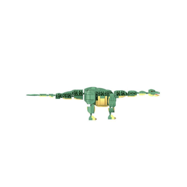 OPEN BRICKS OB-WS0447 - Dinosaurier Brontosauraus Klemmbaustein Set – Bild 4