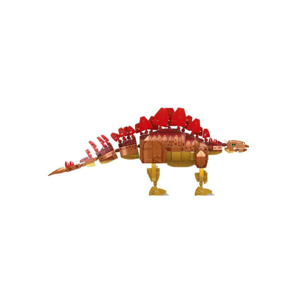 OPEN BRICKS OB-WS0448 - Dinosaurier Stegosaurus Klemmbaustein Set – Bild 4