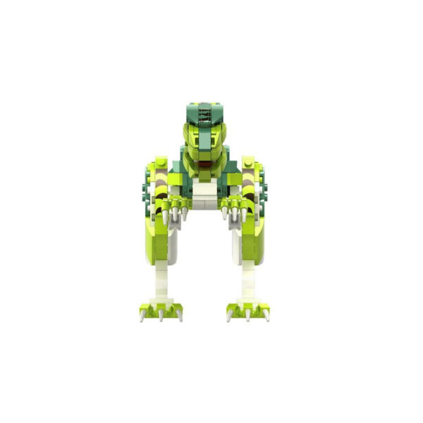 OPEN BRICKS OB-WS0446 - Dinosaurier Velociraptor Klemmbaustein Set – Bild 5
