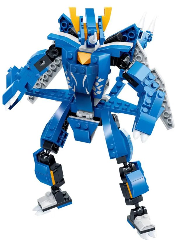Gudi 8724 Transform Mecha-Dino Triceratops Klemmbaustein Set – Bild 3