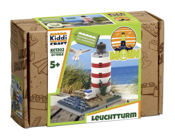 Kiddicraft KC1302 Kleiner Leuchtturm Klemmbaustein Set