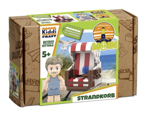 Kiddicraft KC1303 Strandkorb Klemmbaustein Set