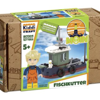 Kiddicraft KC1304 Fischkutter Klemmbaustein Set