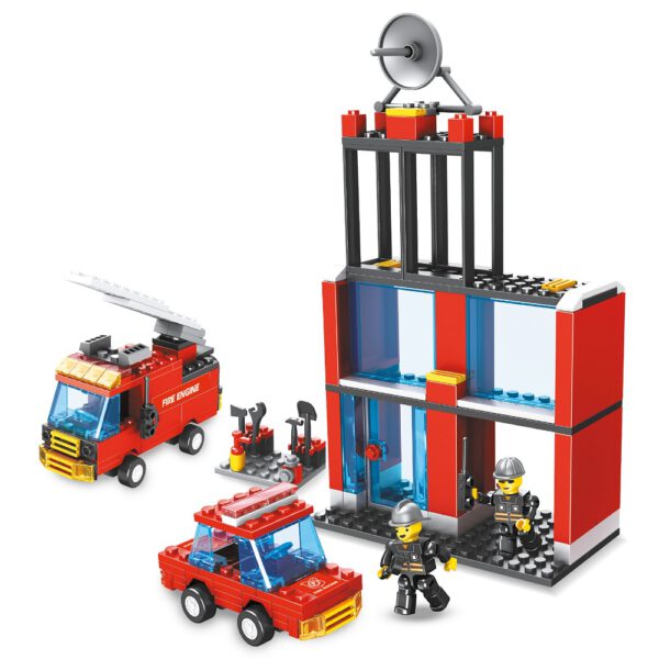 alleblox AB1011 Feuerwehr Turm Klemmbaustein Set – Bild 2
