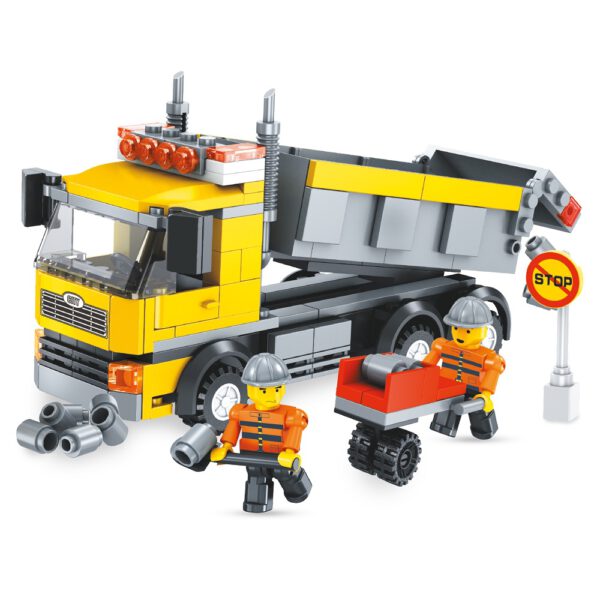 alleblox AB5006 Muldenkipper Klemmbaustein Set – Bild 2