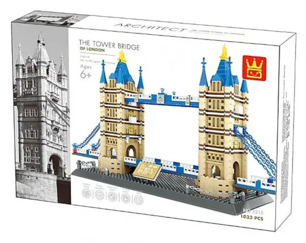 Wange 5215 Architect-Set The Tower Bridge of London Klemmbaustein Set