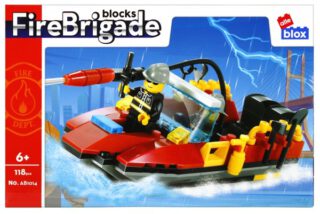 alleblox AB1014 Feuerwehrboot Klemmbaustein Set