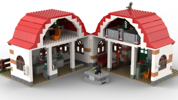 Kiddicraft KC1112 Tierarzt-Praxis Klemmbaustein Set – Bild 8